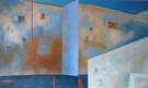 “Architektūrinė kompozicija III”   2007, aliejus, drobė   60x100 cm